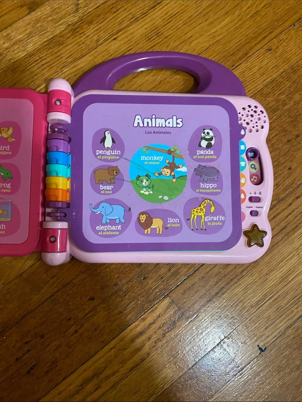 LeapFrog Scout & Violet 100 Words Book - Pink and Purple